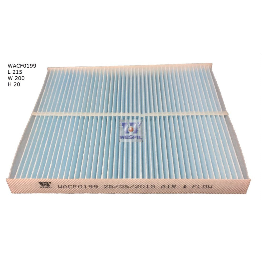 Wesfil Cabin/Pollen Air Filter - WACF0199 - RCA282P