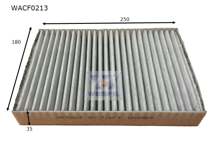 Wesfil Cabin/Pollen Air Filter - WACF0213 - RCA338P