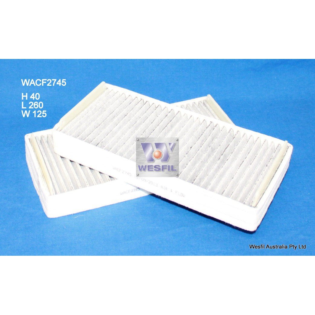 Wesfil Cabin/Pollen Air Filter - WACF2745 - RCA141P