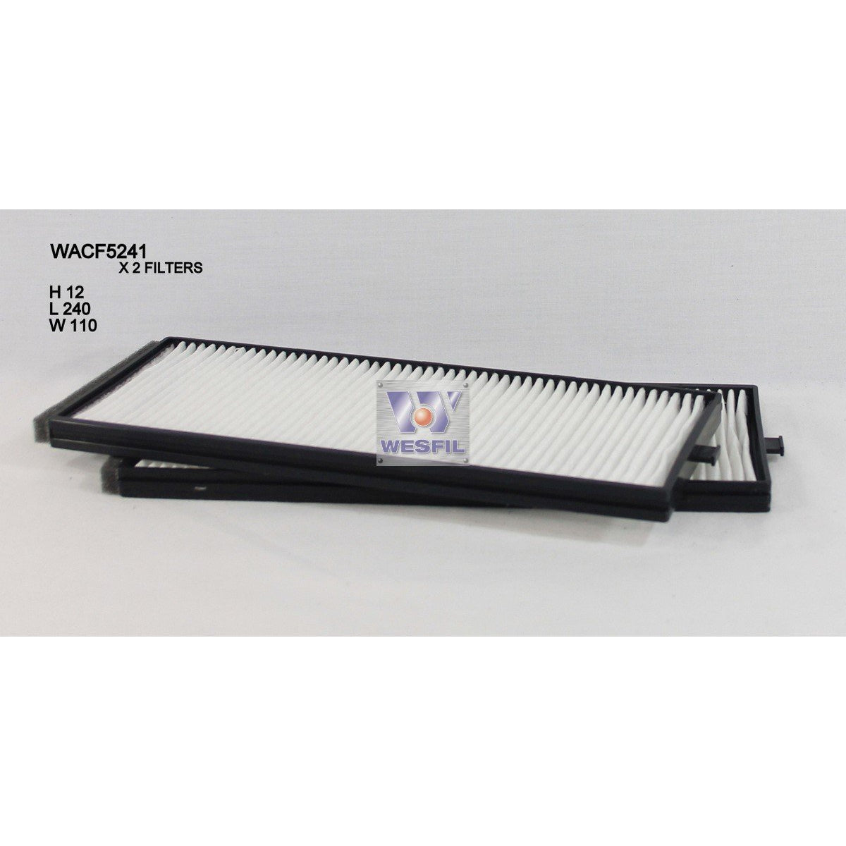 Wesfil Cabin/Pollen Air Filter - WACF5241 - RCA107P