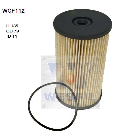 Wesfil Diesel Fuel Filter - WCF112 (R2642P)