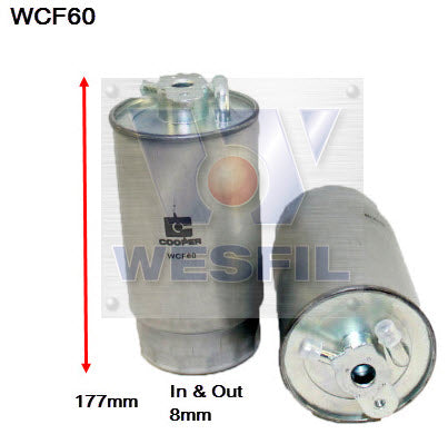 Wesfil Fuel Filter - WCF60 (Z645)