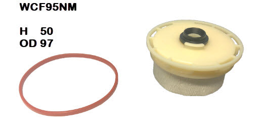 Wesfil Diesel Fuel Filter - WCF95NM (R2657P)