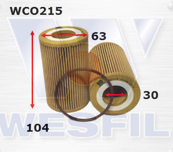 Wesfil Oil Filter - WCO215