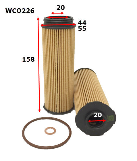Wesfil Oil Filter - WCO226 (R2829P)