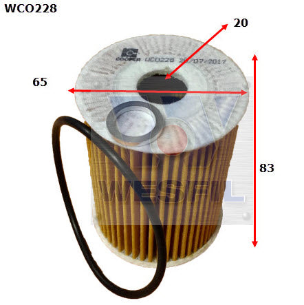 Wesfil Oil Filter - WCO228 (R2802P)