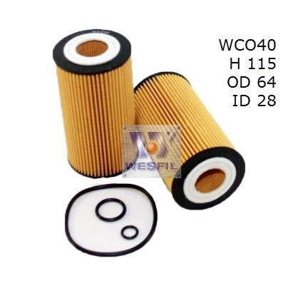 Wesfil Oil Filter - WCO40