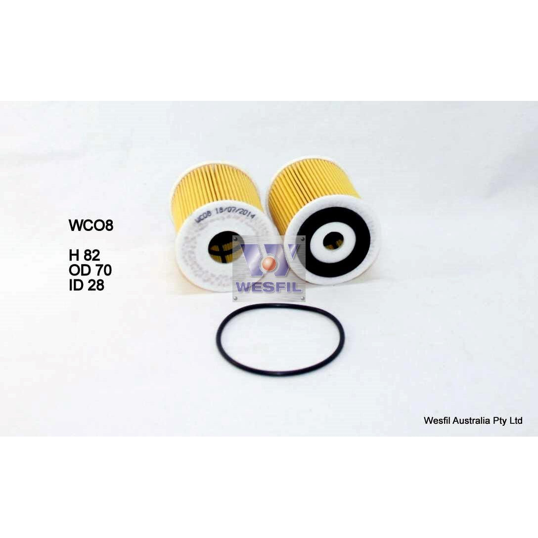 Wesfil Oil Filter - WCO8 (R2647P)