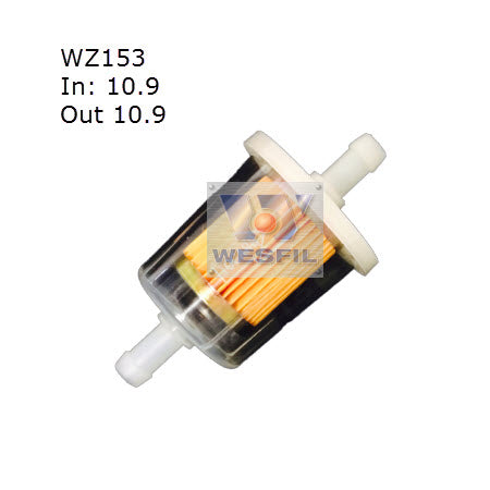Wesfil Fuel Filter - WZ153 (Z153)