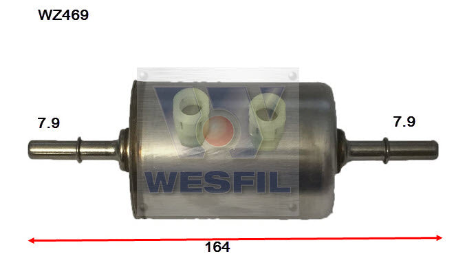 Wesfil Fuel Filter - WZ469 (Z469)