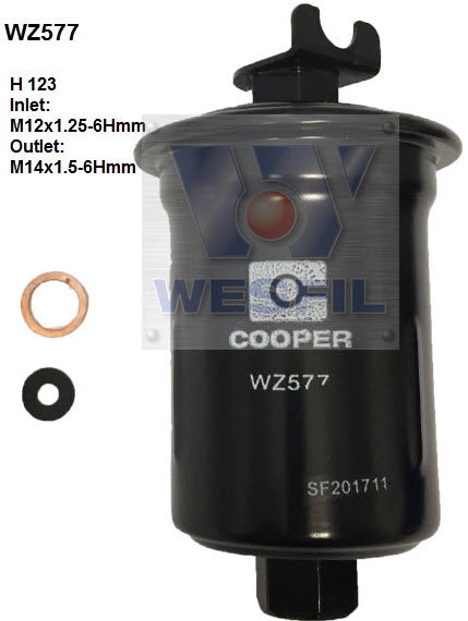 Wesfil Fuel Filter - WZ577 (Z577)