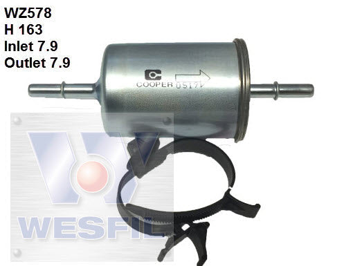 Wesfil Fuel Filter - WZ578 (Z578)
