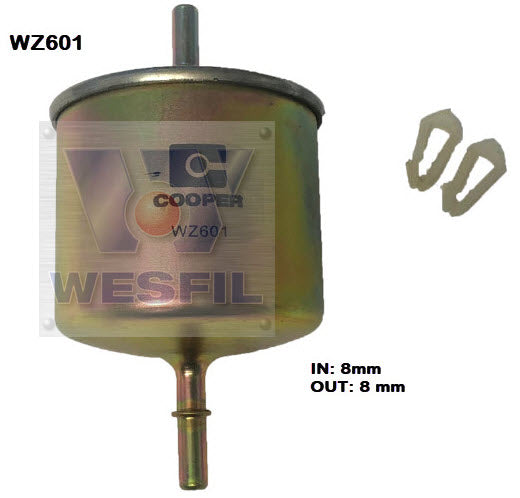 Wesfil Fuel Filter - WZ601 (Z601)