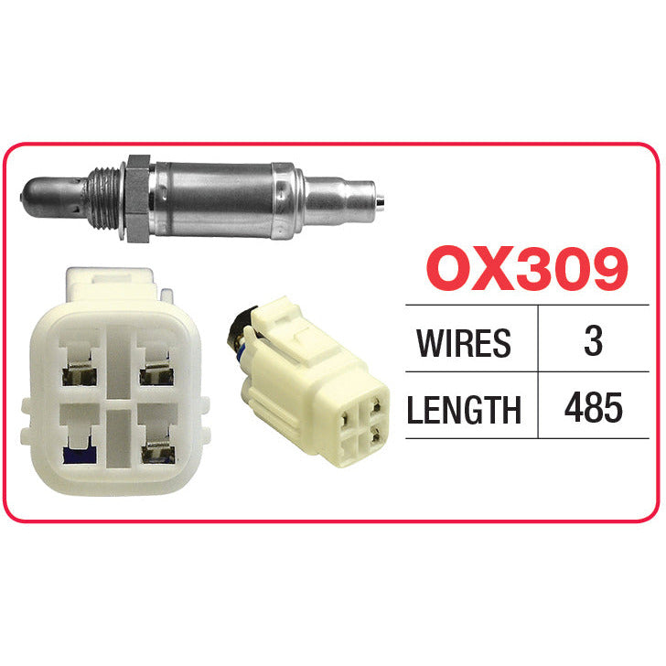 Goss Oxygen Sensor - 3 Wire - Subaru - OX309