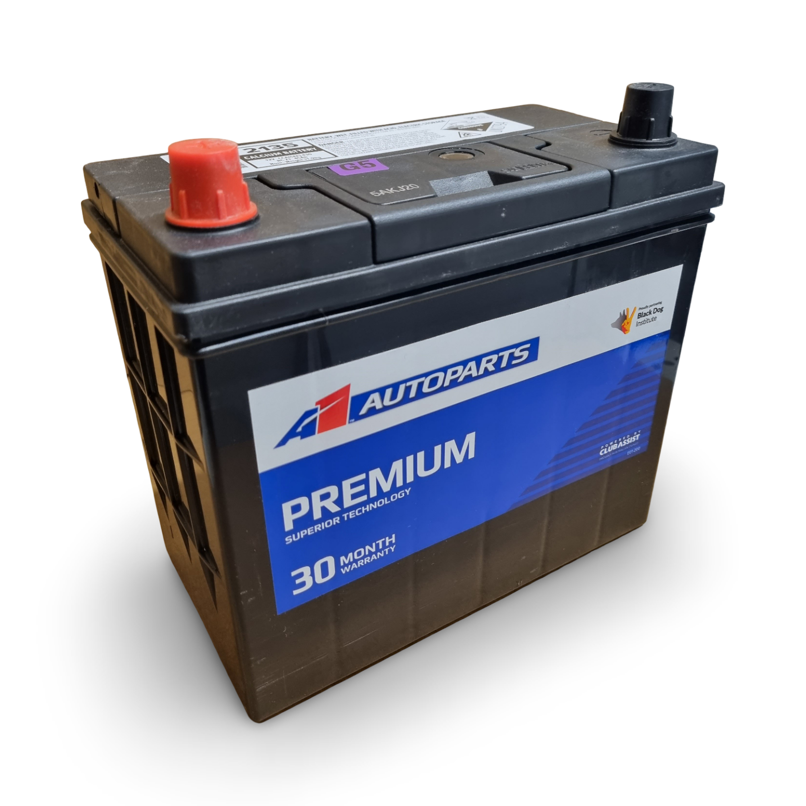 A1 Autoparts Premium Battery NS60SMF- Calcium [MF55B24RS]